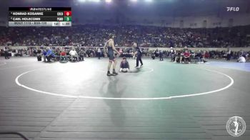 B3A-120 lbs Quarterfinal - Konrad Kosanke, Crossings Christian vs Cael Holecomb, Pawhuska