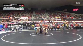 150 lbs Cons. Round 2 - Matthew Wheeler, Scott Community Hs vs Parker Farr, Abilene Hs