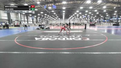 126 lbs Consi Of 16 #2 - Seth Ramsdell, MN vs Colin Zito, NY