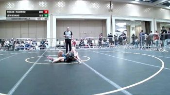 113 lbs Quarterfinal - Shane Ramirez, Norco HS vs Levi Evans, DC Elite