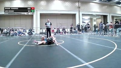 113 lbs Quarterfinal - Shane Ramirez, Norco HS vs Levi Evans, DC Elite