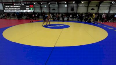 1st Place Match - Lindy Strowbridge, Reality Sports Wrestling Club vs Savanna Montano, Mat Rats Rebooted Wrestling