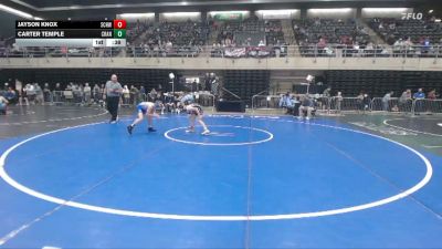 82 lbs Semifinal - Jayson Knox, Schwenksville vs Carter Temple, Cranberry Township