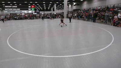 71 lbs Cons. Rd Of 16 - Matthew Walling, The Best Wrestler vs Vincent Lange, Immortal Athletics WC