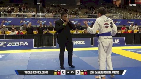 João Emanuel Moreira Prestes vs Vinicius De Souza Jordão 2026 Pan Jiu Jitsu IBJJF Championship