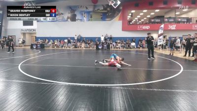 75 lbs Seaver Humphrey, Colorado vs Nixon Bentley, California Silver