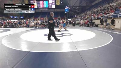 144 lbs Champ. Rd Of 128 - Nathan Barber, NY vs Garrison Sartain, OK