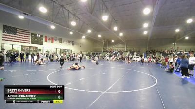 144 lbs Cons. Round 5 - Brett Chivers, Flathead vs Aiden Hernandez, Sublime Wrestling Academy