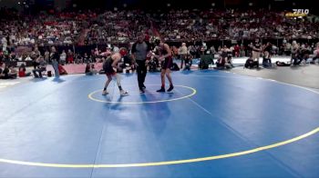 3A 106 lbs Cons. Round 2 - Grady Caudill, Priest River vs Liam Takashige, New Plymouth