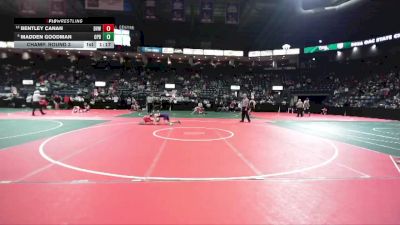132 lbs Champ. Round 3 - Madden Goodman, OPBA vs Bentley Canan, DVWA