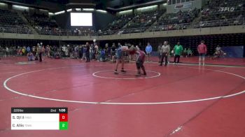 220 lbs Consi-qtrs - Sam Ojl II, Frederick vs Cameron Allis, Towanda