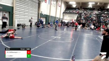 60-61 lbs Round 1 - Mackenzie Williamson, Nebraska Wrestling Academy vs Jentry Lyden, Derby Wrestling Club