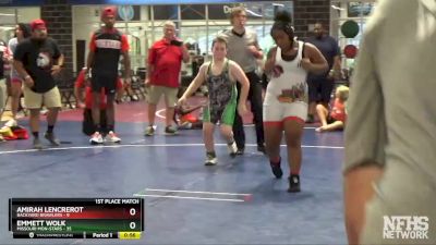 Placement Matches (16 Team) - Emmett Wolk, Missouri Mon-Stars vs Amirah Lencrerot, Backyard Brawlers