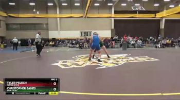 184 lbs Quarterfinal - Tyler Pelech, Alfred State vs Christopher Eames, Brockport