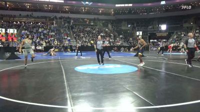 157 lbs Quarterfinal - Gabe Johnson, Central Okla. vs Brent Nicolosi, Mount Olive