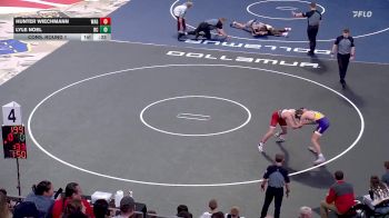 Cons. Round 1 - Lyle Noel, Bennett County vs Hunter Wiechmann, Wagner