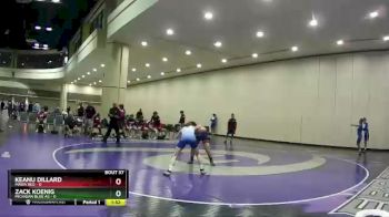 106 lbs Placement Matches (16 Team) - Zack Koenig, Michigan Blue AS vs Keanu Dillard, MAWA Red