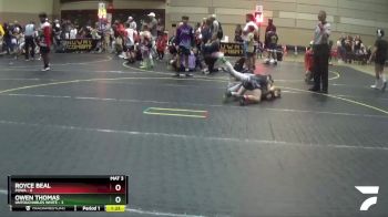 78 lbs Round 1 (6 Team) - Royce Beal, POWA vs Owen Thomas, Untouchables White