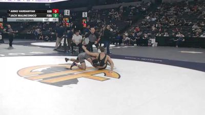 132 lbs Consolation - Arno Vardanyan, Birmingham (LA) vs Jack Malinconico, Poway (SD)