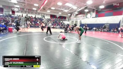 138 lbs Quarterfinal - Keegan Green, Liberty vs Carlos Valdiviezo, Poway