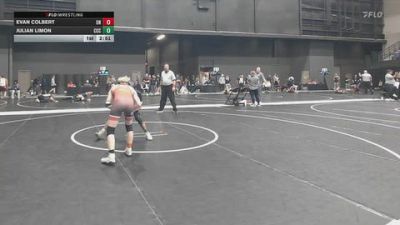 125 lbs Cons. Round 2 - Julian Limon, Central Christian College (KS) vs Evan Colbert, Unattached
