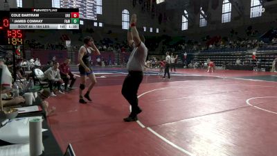 184 lbs Round Of 16 - Cole Bartram, Lock Haven vs James Conway, Franklin & Marshall