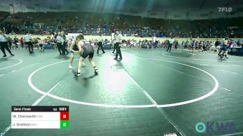 110 lbs Semifinal - Weston Chenowith, Perry Wrestling Academy vs Jaxton Snelson, Bartlesville Wrestling Club