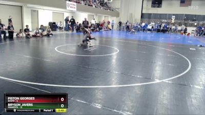 65 lbs Quarterfinals (8 Team) - Bryson Javers, Minneota vs Piston Georges, BHVPP