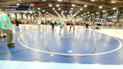 132 lbs Rr Rnd 1 - Jeremy Negron, MF Army Black - HSB vs Isaak SKELLY, FORGE H/S 2 - HSB