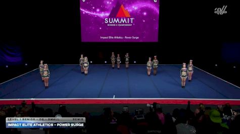 Impact Elite Athletics - Power Surge [2026 L1 Senior - D2 - Small Semis] 2026 The D2 Summit