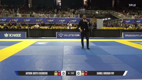 Daniel Hiroshi Fry vs Jayson Justo Escobedo 2026 Pan Kids Jiu-Jitsu IBJJF Championship