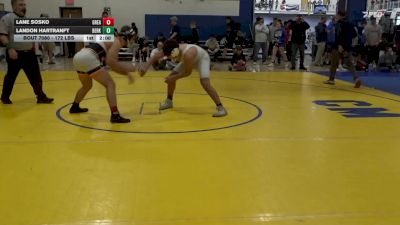 172 lbs Round Of 32 - Lane Sosko, Greater Latrobe vs Landon Hartranft, Berks Catholic