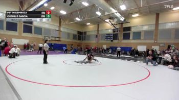 105lbs Cons. Round 2 - Chenille Garcia, Ephrata (Girls) vs Feyth Espinoza, Davis (Girls)