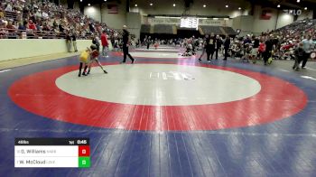 48 lbs Round Of 16 - Grayson Williams, Harris County Wrestling Club vs Wells McCloud, Lovett Wrestling Club