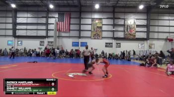 85 lbs Round 2 (4 Team) - Emmett Williams, DARKHORSE WRESTLING CLUB - GOLD vs PATRICK MARTLAND, NORTH CAROLINA WRESTLING FACTORY - BLUE