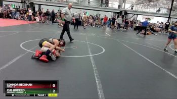 76 lbs Round 4 (6 Team) - Cub Romero, Vougar`s Honors vs Connor Beckman, TNWC