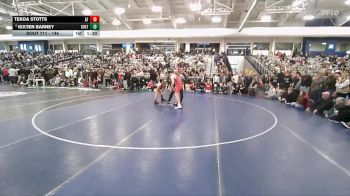 144 lbs Cons. Round 6 - Tekoa Stotts, American Fork vs Kixten Barney, Uintah