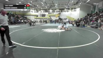165 lbs 1st Place Match - Mason Carnrite, Poway vs Dax Curry, Rancho Bernardo