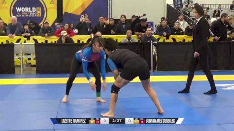 Corrina Inez Gonzales vs Lizette Ramirez 2024 World IBJJF Jiu-Jitsu No-Gi Championship