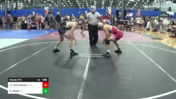 145 lbs Round Of 16 - Connor Simmonds, Minnestota Allstars vs Gage Olson, The Community