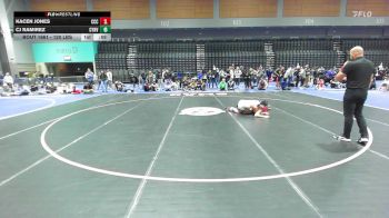 120 lbs Consi Of 8 #1 - Kacen Jones, Corner Canyon vs CJ Ramirez, Canyon View AZ