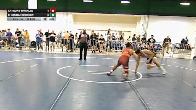 165 lbs Round Of 128 - Anthony Morales, VA vs Christian Stoeber, CA