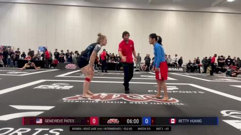 GENEVIEVE PATES vs BETTY HUANG 2024 ADCC Niagara Open