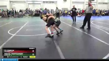 92 lbs Round 1 (8 Team) - Ty Conklin, Crusaders vs Mikhail Montgomery, Revival W