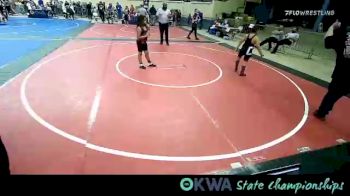 105 lbs Round Of 16 - Phillip Shield, Grove Takedown Club vs Terico Leslie, Tulsa North Mabee Stampede