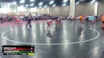 170 lbs Semis & Wb (16 Team) - Rhainnen Heimdal, South Dakota Heat vs Emmie Waller, Queen Bees