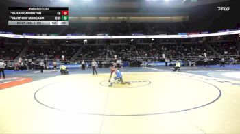 I-131 lbs Cons. Round 5 - Elijah Carington, Kellenberg Memorial vs Matthew Mercado, Newburgh