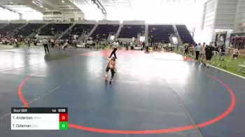 66 lbs Consolation - Tyler Anderson, Mohave WC vs Tyson Coleman, Colorado Outlaws