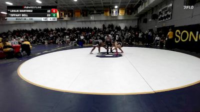 190 lbs Champ. Round 1 - Tiffany Bell, Orange Vista vs Leslie Martinez, Adelanto