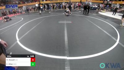 80 lbs Consolation - Haygen Howell, Norman Grappling Club vs Elias Allen, Piedmont